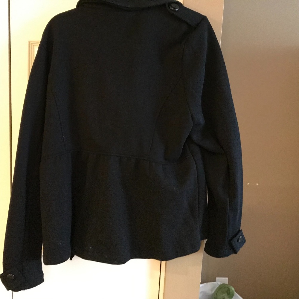 Black Torrid Faux Peacoat